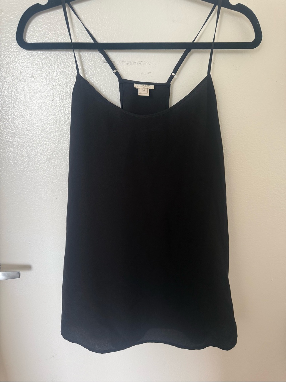 J. Crew Black White Colorblock Tank 14